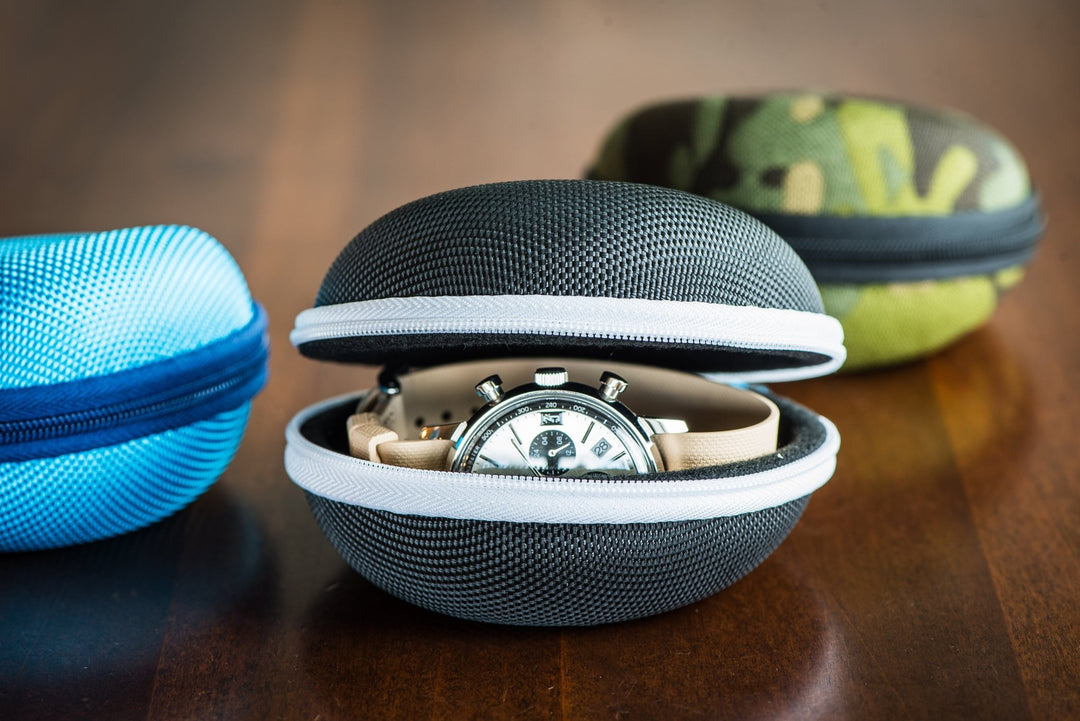The Pod - Travel Watch Case - ORCA - BluShark Straps
