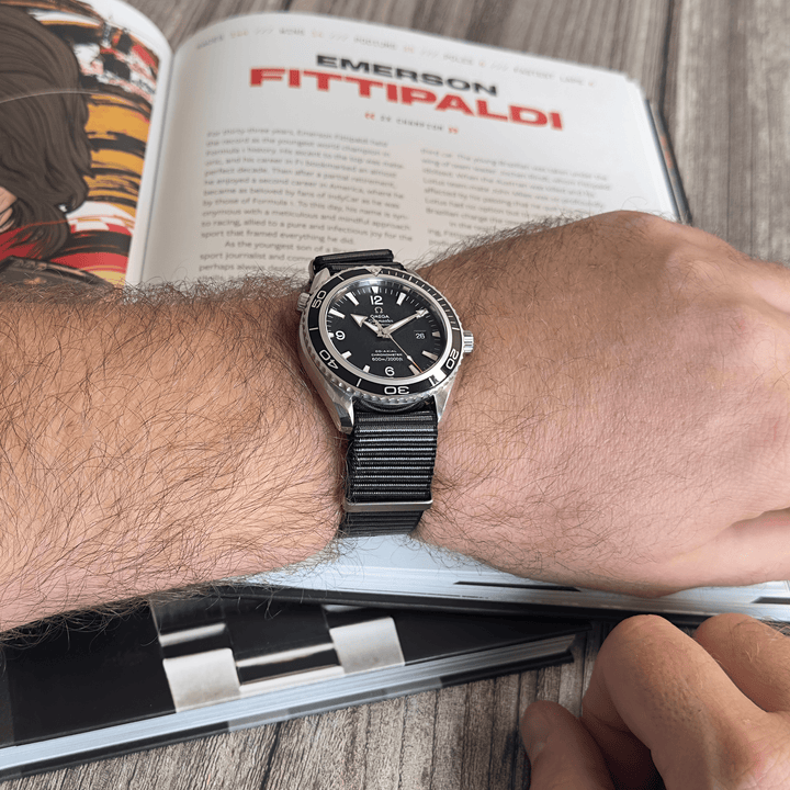 TigerShark - Gray & Black - BluShark Straps
