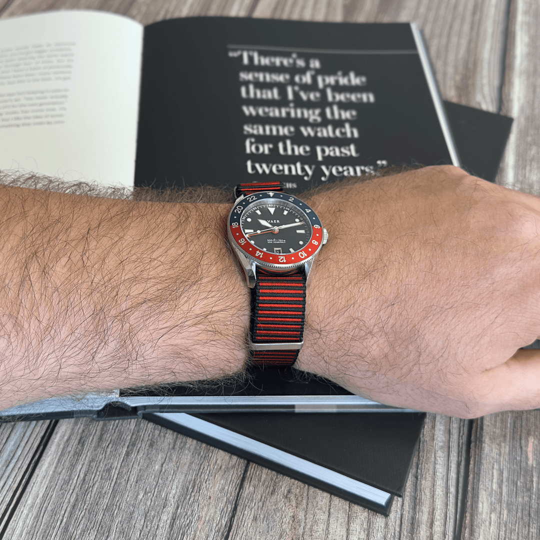 TigerShark - Red & Black - BluShark Straps