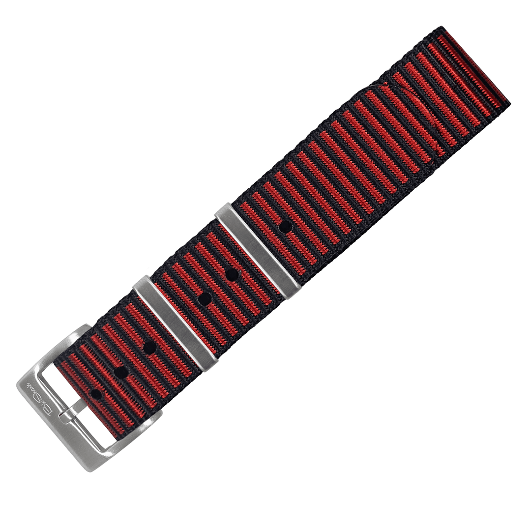 TigerShark - Red & Black - BluShark Straps