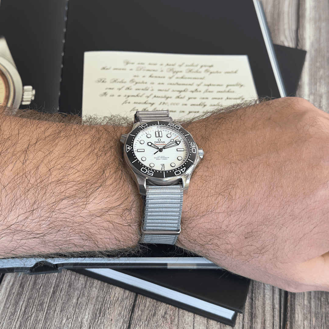 TigerShark - Silver & Gray - BluShark Straps