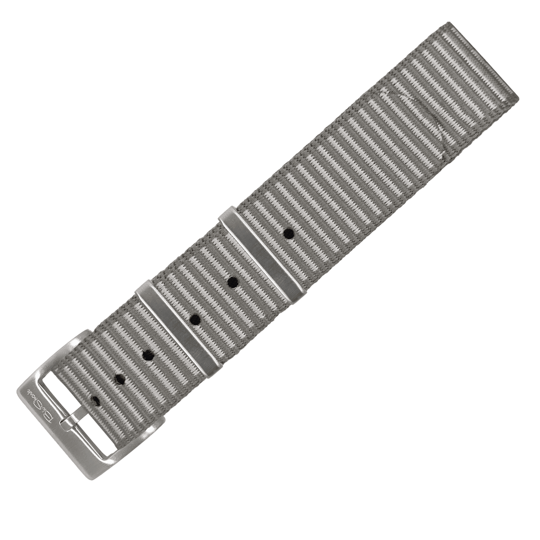 TigerShark - Silver & Gray - BluShark Straps