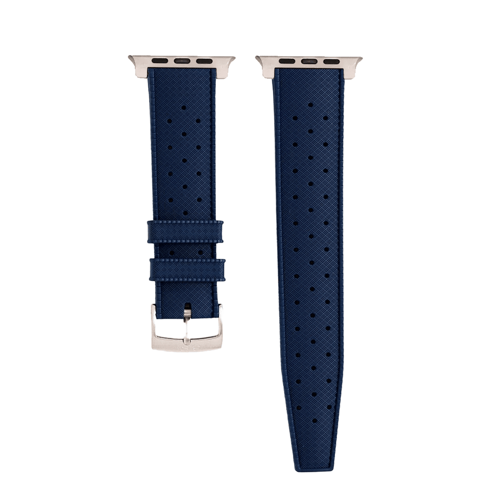 Tropical Rubber Band - For Apple Watch ULTRA - Blue - BluShark Straps