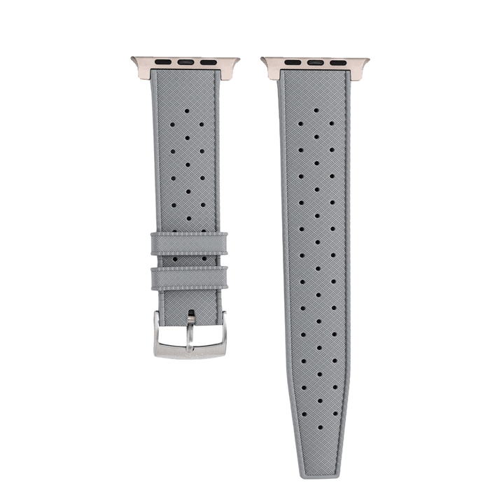 Tropical Rubber Band - For Apple Watch ULTRA - Gray - BluShark Straps