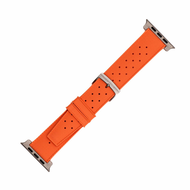 Tropical Rubber Band - For Apple Watch ULTRA - Orange - BluShark Straps