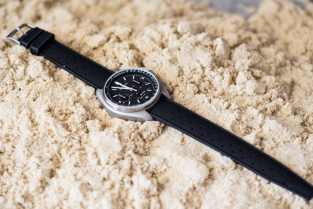 Tropical Rubber - Black - BluShark Straps