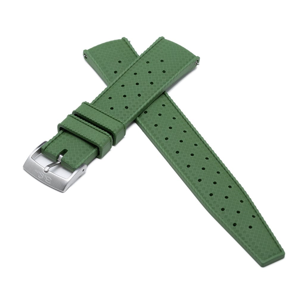 Tropical Rubber - Grenade Green - BluShark Straps