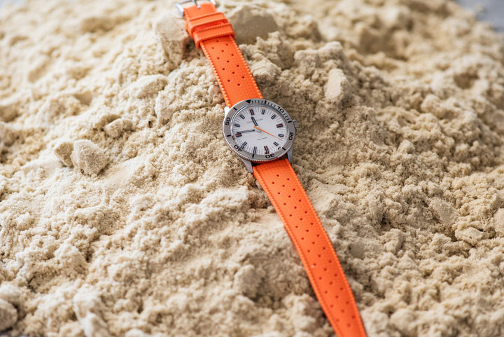 Tropical Rubber - Orange - BluShark Straps