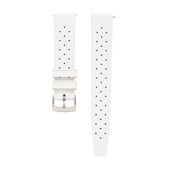 Tropical Rubber - White - BluShark Straps