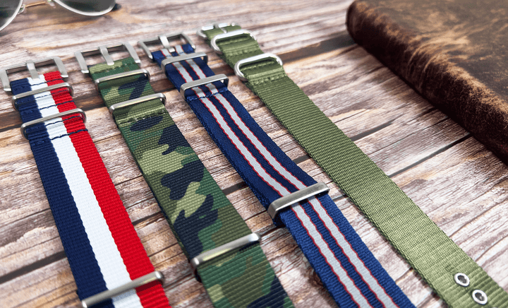 Veterans Bundle: Premium 4 - Pack of Watch Straps - BluShark Straps