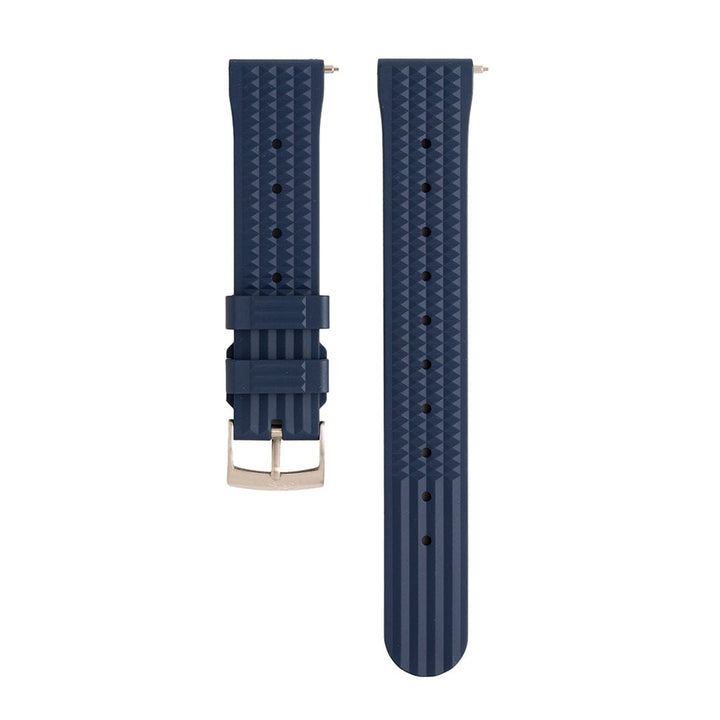 Waffle Rubber - Blue - BluShark Straps
