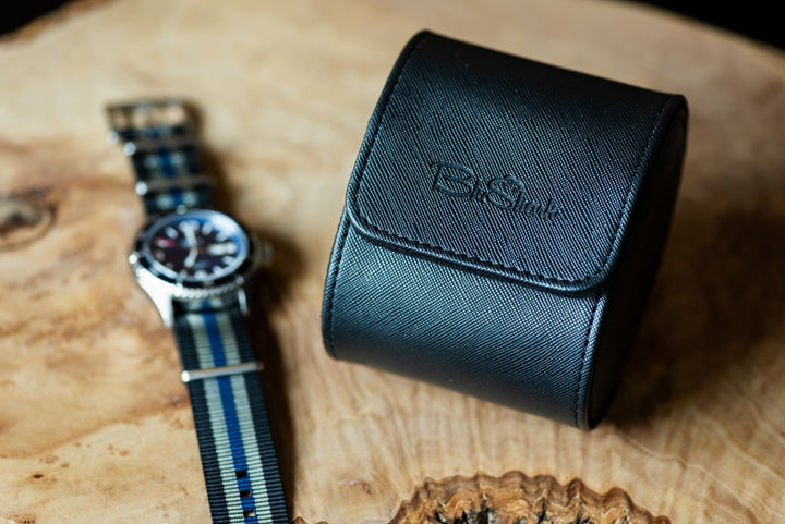 Watch Roll Travel Case - Single - BluShark Straps