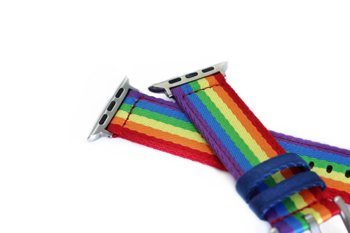Alpha2 Band - For Apple Watch - Rainbow - BluShark Straps