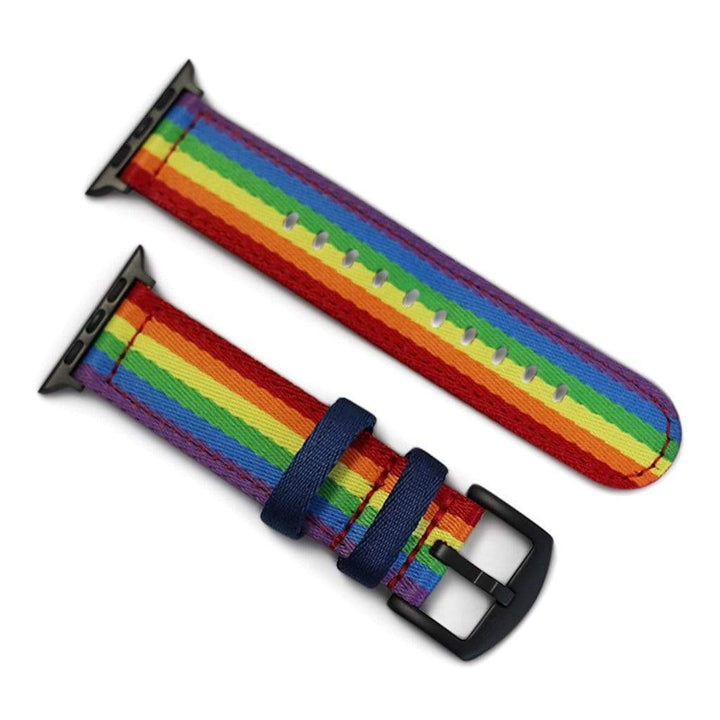 Alpha2 Band - For Apple Watch - Rainbow - BluShark Straps