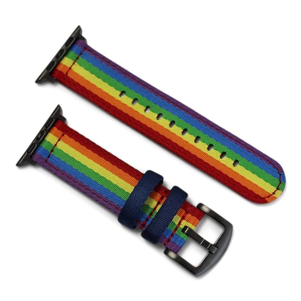 Alpha2 Band - For Apple Watch - Rainbow - BluShark Straps