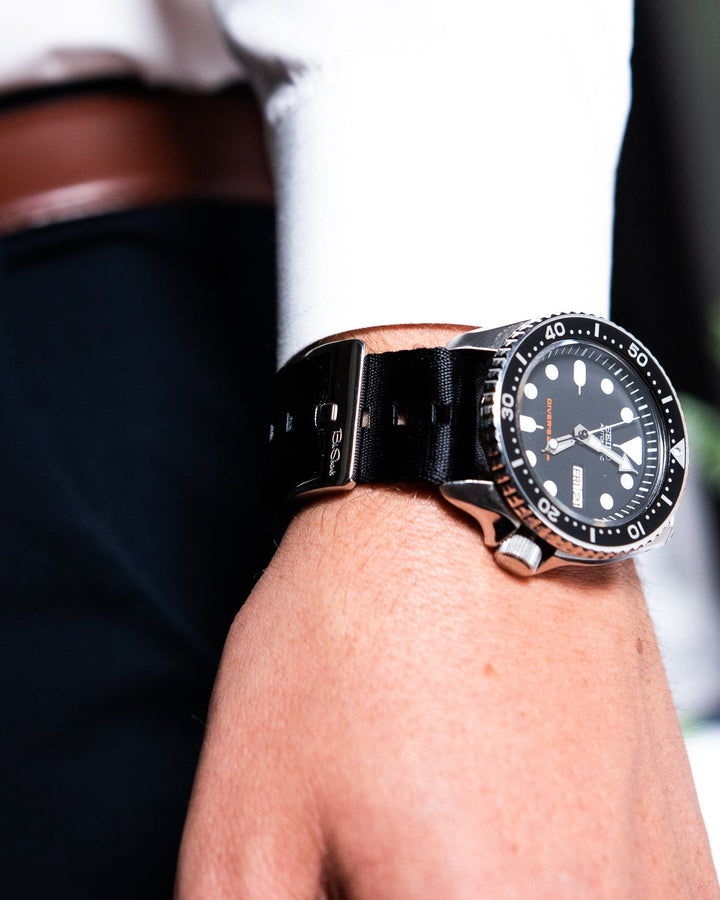 AlphaPremier - Stealth Black - BluShark Straps