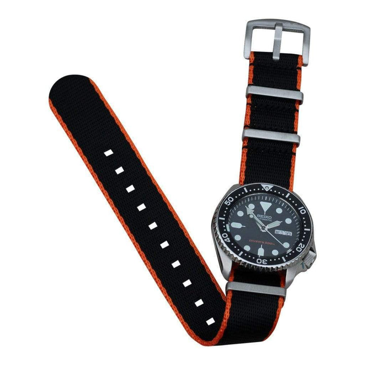 AlphaShark - Black & Orange - BluShark Straps