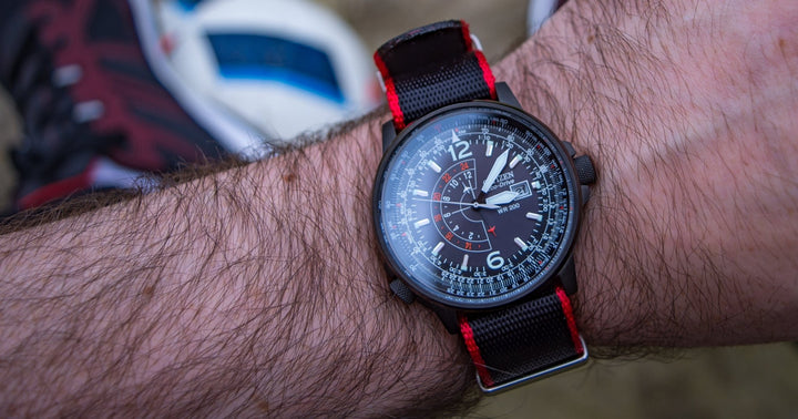 AlphaShark - Black & Red - BluShark Straps
