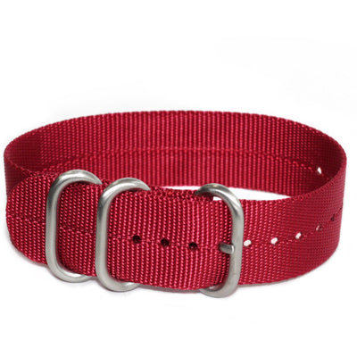 BluShark 3-ring 3-Ring - Red Watch Strap