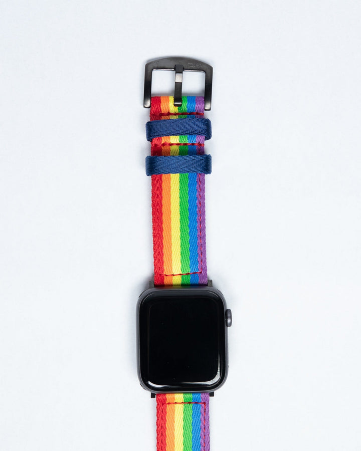 BluShark Apple Apple Watch Band - AlphaPremier - Rainbow