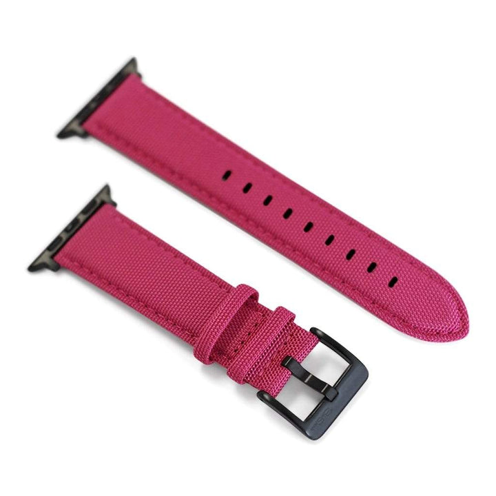 BluShark Apple Small Apple Watch / Black / Pink Apple Watch Band - Cordura - Pink
