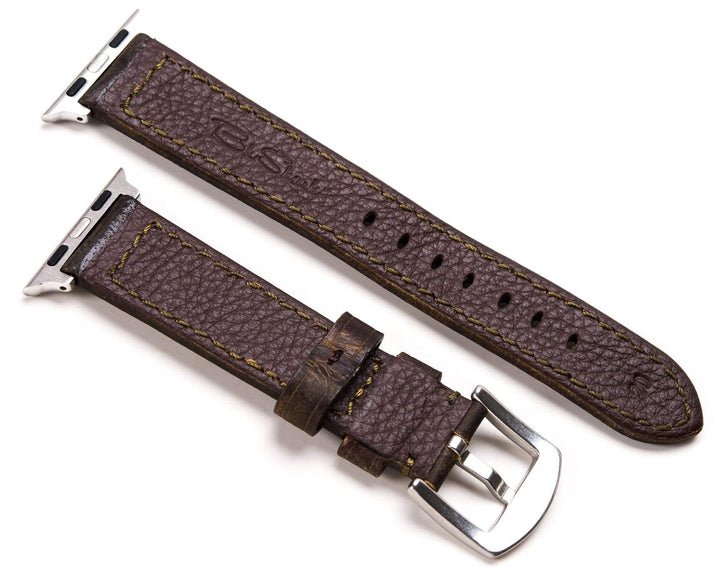 Apple Watch Band - Brown Italian Calfskin Leather