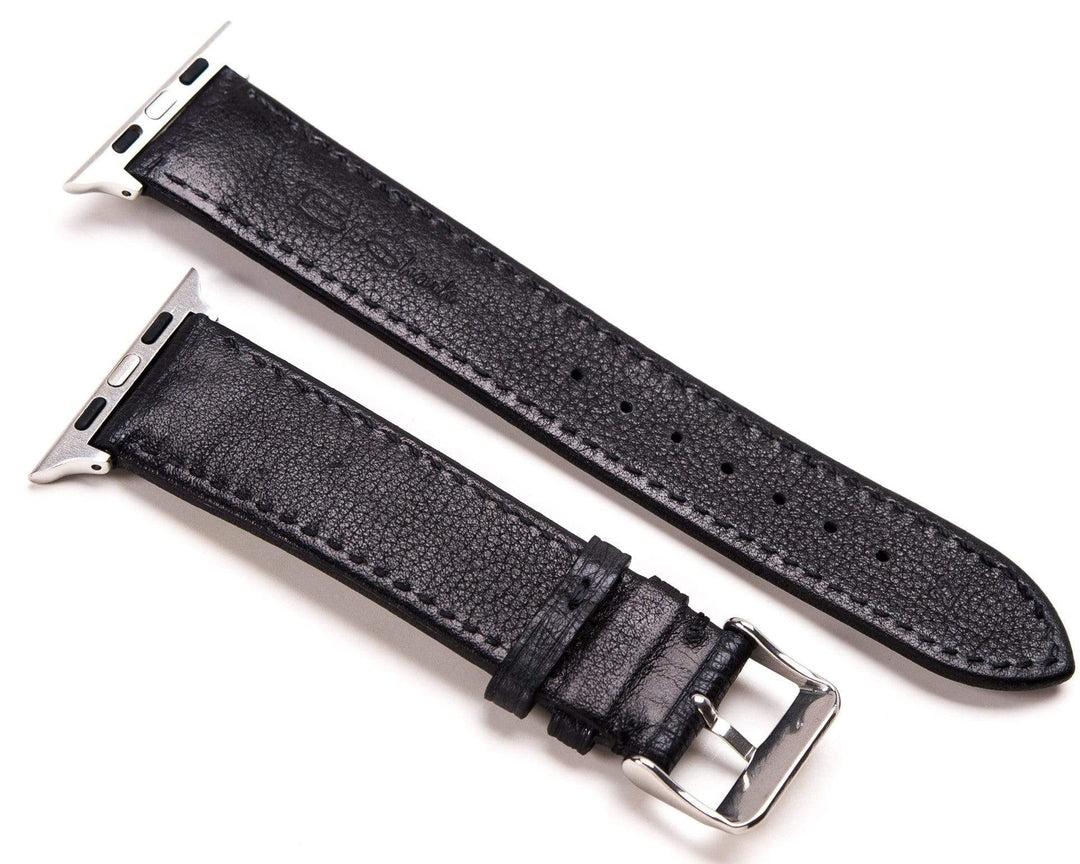 Apple Watch Band - Ostrich Leather (Black)