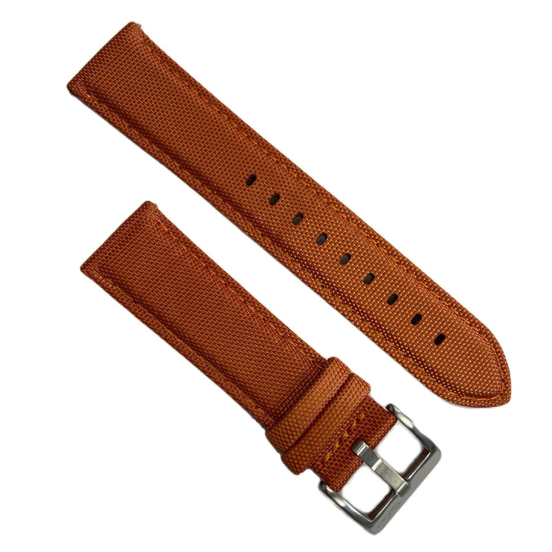 BluShark Cordura - Rust Watch Strap
