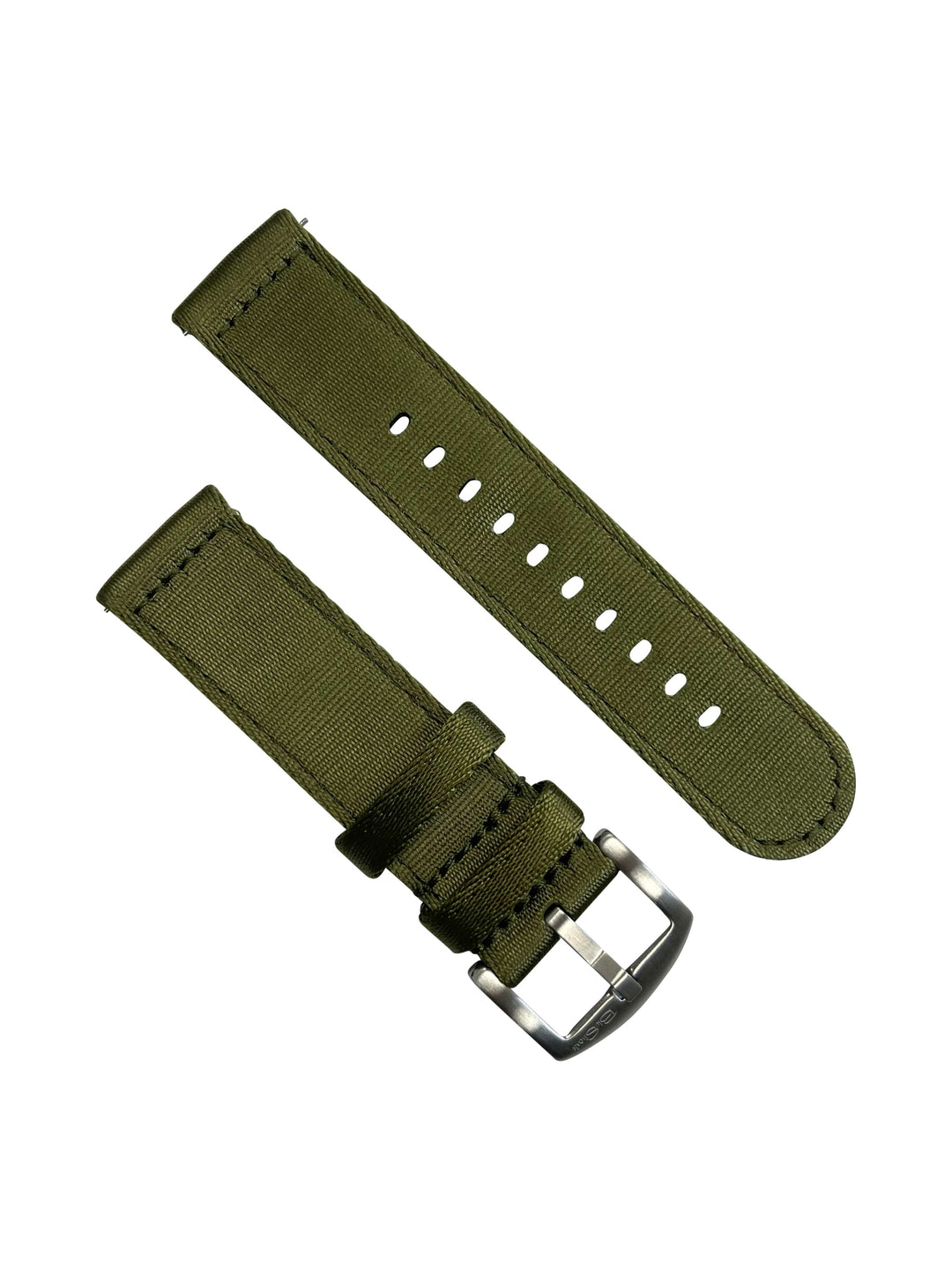 BluShark Kwik Change 22mm / Green Alpha2 Kwik Change - Army Green Watch Strap
