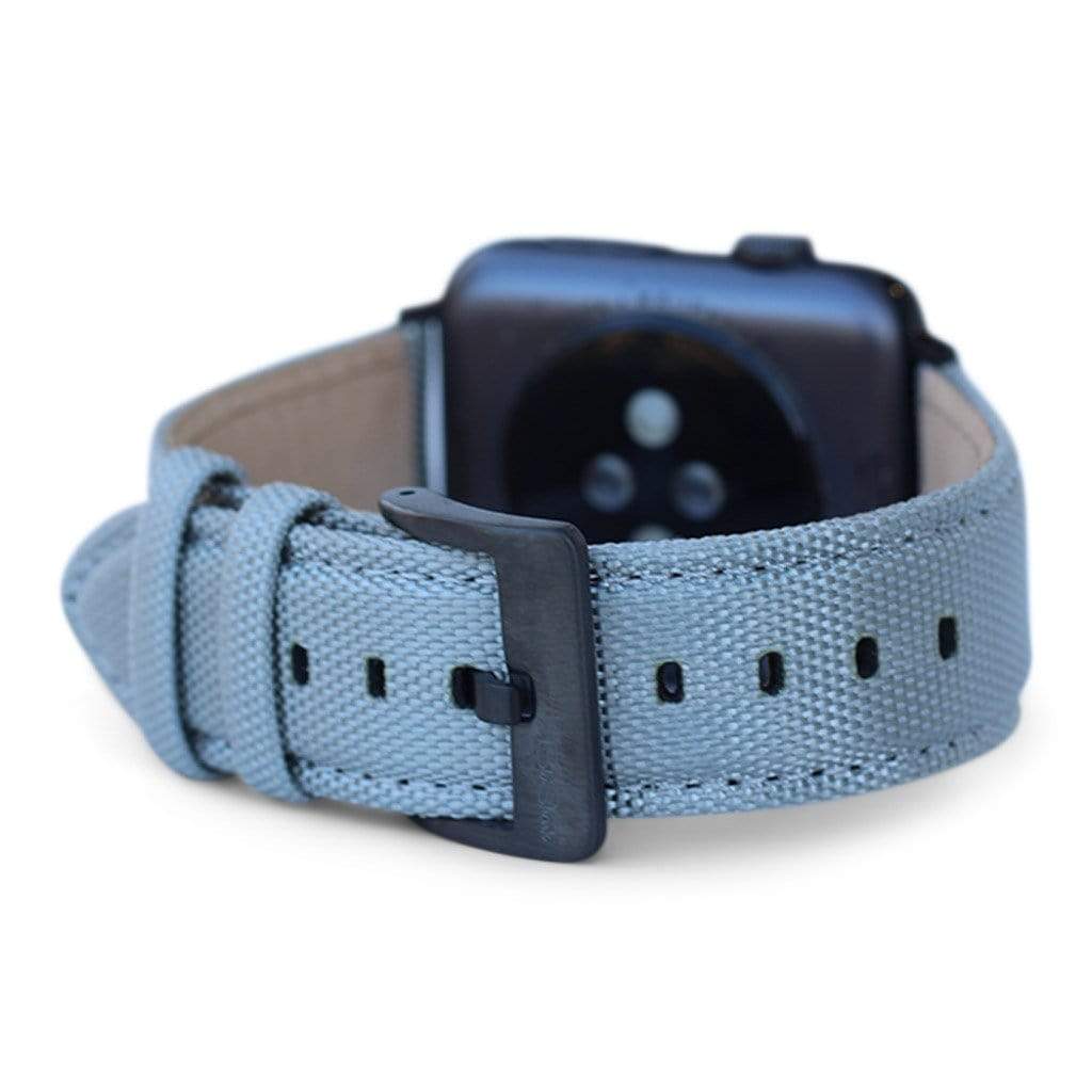 BluShark Kwik Change Apple Watch Band - Cordura - Gray