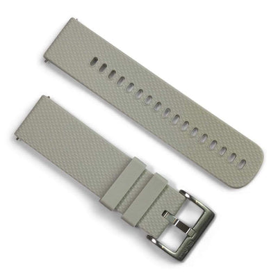 BluShark Kwik Change Silicone Kwik Change - Textured Pearl Watch Strap