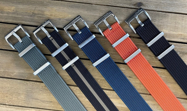 Ribbed Single - Pass - Orange - BluShark Straps